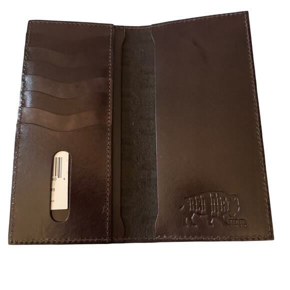 Red Dirt Hat Company Southwest Leather Rodeo Wallet, NWT - Picture 4 of 9